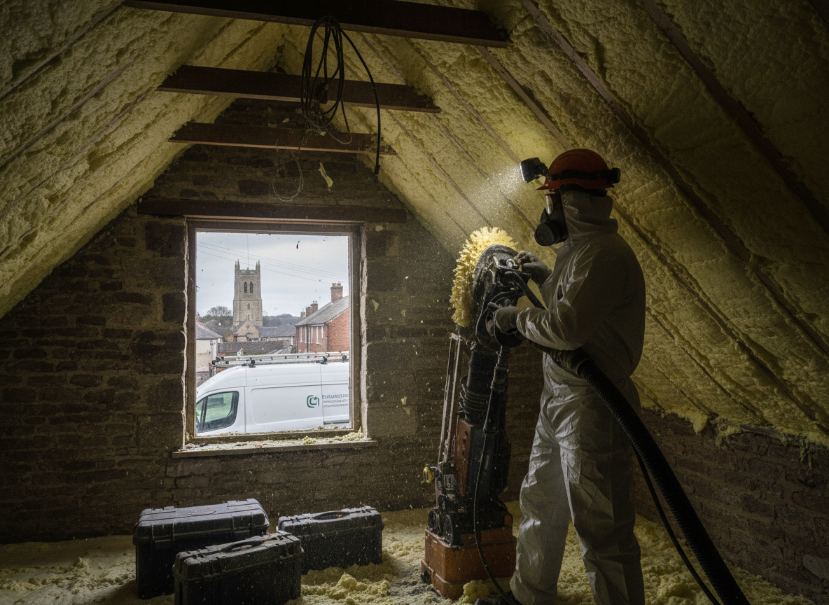 Spray Foam Removal Yeovil in Martock, Somerset TA12