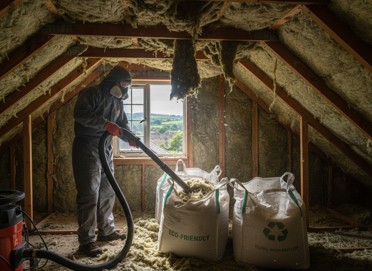 Environmentally Friendly Insulation Removal in Yeovil, Somerset